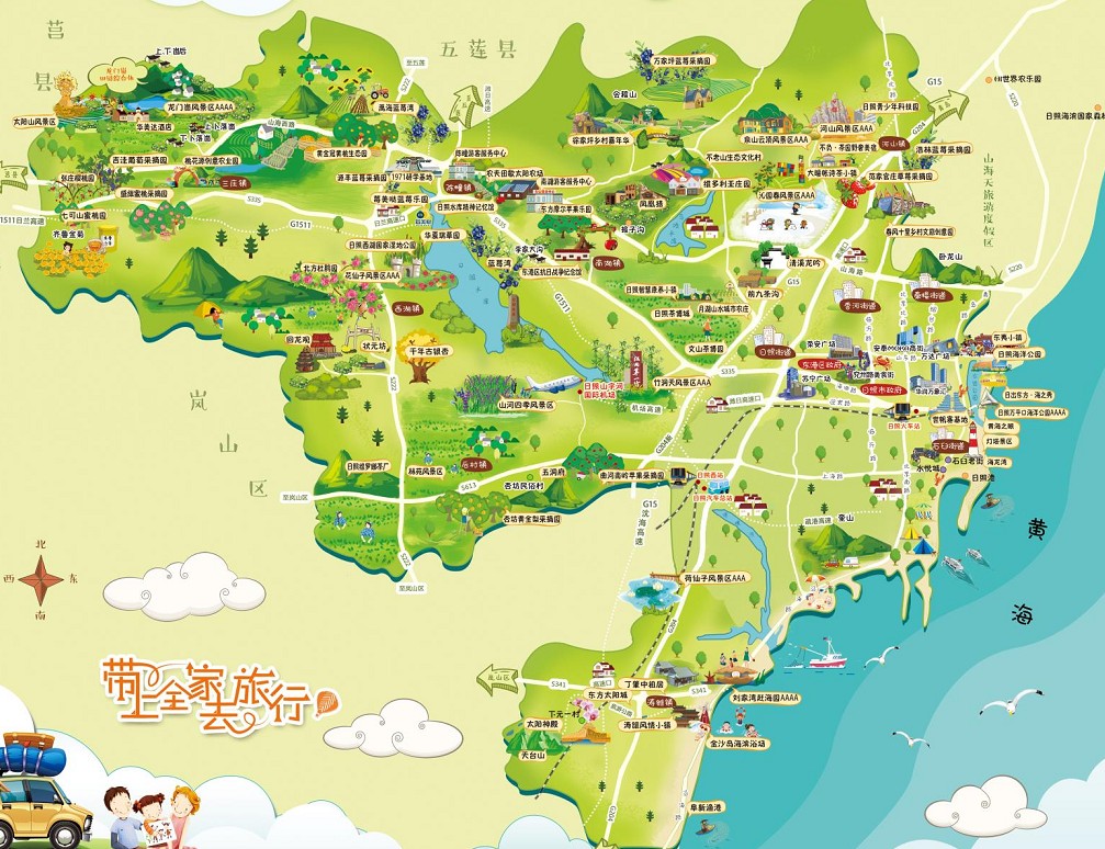 元氏景区使用手绘地图给景区能带来什么好处？